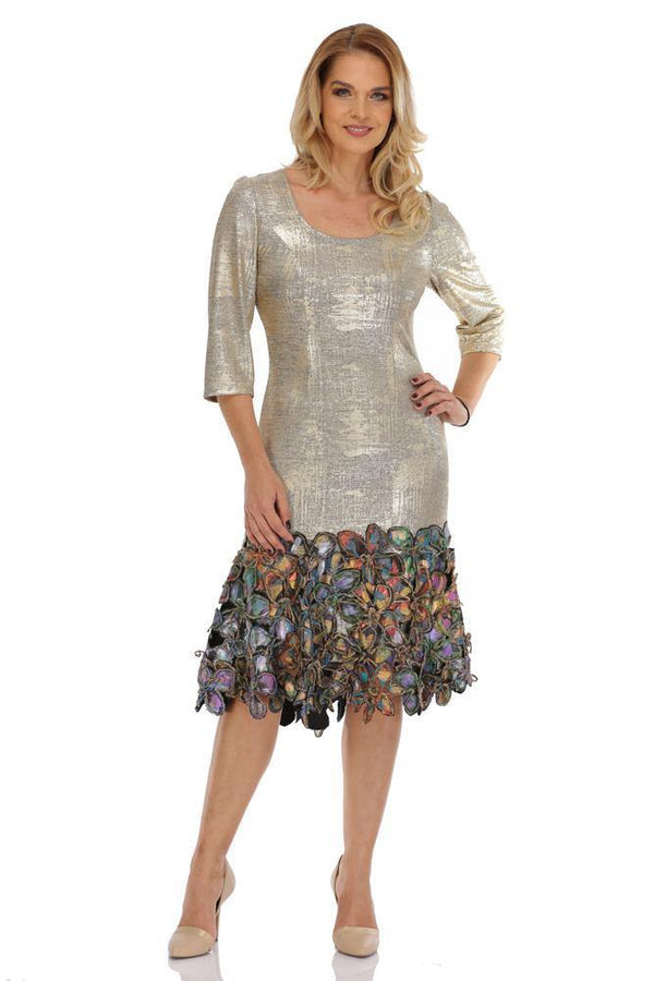 Rochie Jerse si aplicatii  Liza Panait Liza Panait Online Boutique